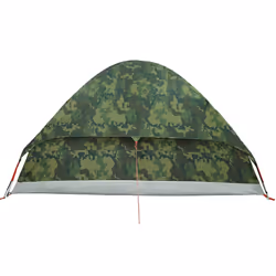 vidaXL Family Tent Dome 6-Person Outdoor Lightweight Camping Tent Waterproof - camouflage, 4-person - Additional view 9