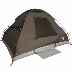 vidaXL Family Tent Dome 6-Person Outdoor Lightweight Camping Tent Waterproof - brown, 6-person - Additional view 7
