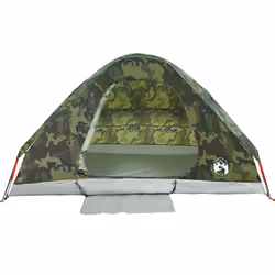 vidaXL Family Tent Dome 6-Person Outdoor Lightweight Camping Tent Waterproof - camouflage, 6-person - Additional view 5