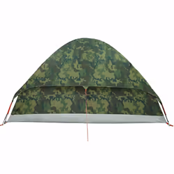 vidaXL Family Tent Dome 6-Person Outdoor Lightweight Camping Tent Waterproof - camouflage, 6-person - Additional view 9