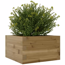vidaXL Garden Planter Outdoor Flower Pot Planter Pot Impregnated Wood Pine - Additional view 3