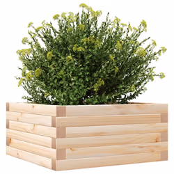 vidaXL Garden Planter Outdoor Flower Pot Patio Planter Pot Solid Wood Pine - Additional view 3
