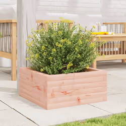 vidaXL Garden Planter Outdoor Flower Pot Patio Planter Pot Solid Wood Douglas