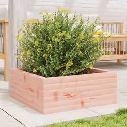 vidaXL Garden Planter Outdoor Flower Pot Patio Planter Pot Solid Wood Douglas
