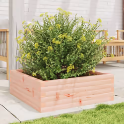 vidaXL Garden Planter Outdoor Flower Pot Patio Planter Pot Solid Wood Douglas