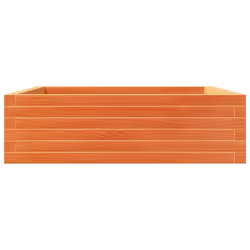 vidaXL Garden Planter Wax Brown 80x80x23 cm Solid Wood Pine - Additional view 5