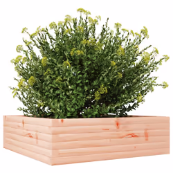 vidaXL Garden Planter 80x80x23 cm Solid Wood Douglas