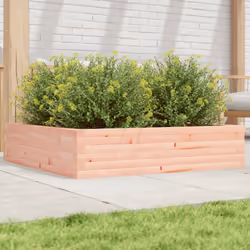 vidaXL Garden Planter 100x100x23 cm Solid Wood Douglas