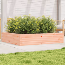 vidaXL Garden Planter Outdoor Flower Pot Patio Planter Pot Solid Wood Douglas