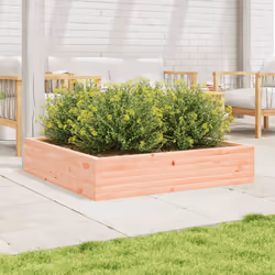 vidaXL Garden Planter Outdoor Flower Pot Patio Planter Pot Solid Wood Douglas
