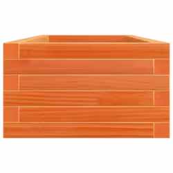 vidaXL Garden Planter Wax Brown 110x40x23 cm Solid Wood Pine - Additional view 5