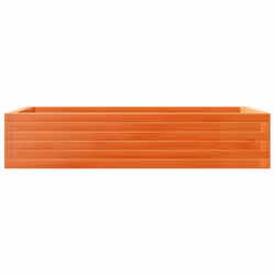 vidaXL Garden Planter Wax Brown 110x60x23 cm Solid Wood Pine - Additional view 4