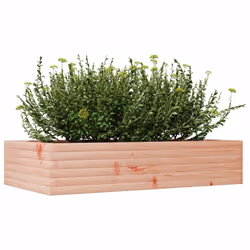 vidaXL Garden Planter 110x60x23 cm Solid Wood Douglas