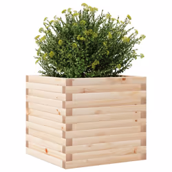 vidaXL Garden Planter Outdoor Flower Pot Patio Planter Pot Solid Wood Pine - Additional view 3