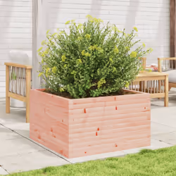 vidaXL Garden Planter 80x80x45.5 cm Solid Wood Douglas