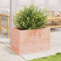 vidaXL Garden Planter Outdoor Flower Pot Patio Planter Pot Solid Wood Douglas