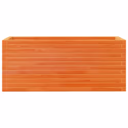 vidaXL Garden Planter Wax Brown 110x40x45.5 cm Solid Wood Pine - Additional view 4