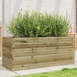 vidaXL Garden Planter 110x40x45.5 cm Impregnated Wood Pine