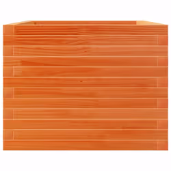 vidaXL Garden Planter Wax Brown 110x60x45.5 cm Solid Wood Pine - Additional view 5