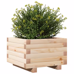 vidaXL Garden Planter Outdoor Flower Pot Patio Planter Pot Solid Wood Pine - Additional view 3