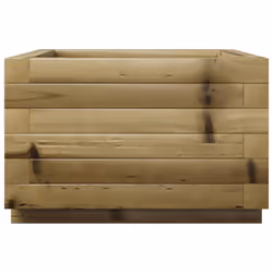 vidaXL Garden Planter Outdoor Flower Pot Planter Pot Impregnated Wood Pine - Additional view 5