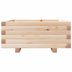 vidaXL Garden Planter Outdoor Flower Pot Patio Planter Pot Solid Wood Pine - Additional view 4
