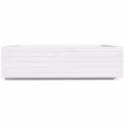 vidaXL Garden Planter Outdoor Flower Pot Planter Pot White Solid Wood Pine - Additional view 5