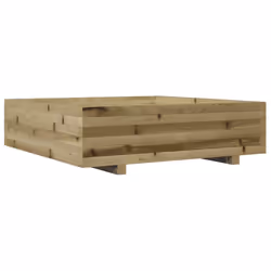vidaXL Garden Planter Outdoor Flower Pot Planter Pot Impregnated Wood Pine - Additional view 6