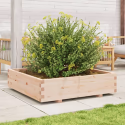 vidaXL Garden Planter Outdoor Flower Pot Patio Planter Pot Solid Wood Pine - Additional view 2
