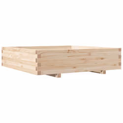 vidaXL Garden Planter Outdoor Flower Pot Patio Planter Pot Solid Wood Pine - Additional view 6