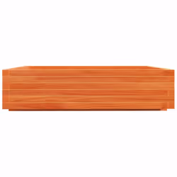 vidaXL Garden Planter Outdoor Flower Pot Planter Pot Wax Brown Solid Wood Pine - Additional view 5