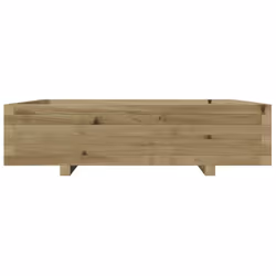 vidaXL Garden Planter Outdoor Flower Pot Planter Pot Impregnated Wood Pine - Additional view 4