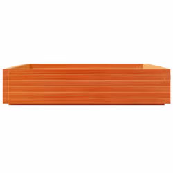vidaXL Garden Planter Outdoor Flower Pot Planter Pot Wax Brown Solid Wood Pine - Additional view 5
