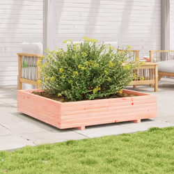vidaXL Garden Planter Outdoor Flower Pot Patio Planter Pot Solid Wood Douglas