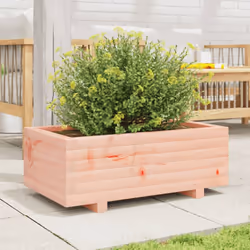 vidaXL Garden Planter Outdoor Flower Pot Patio Planter Pot Solid Wood Douglas