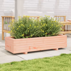 vidaXL Garden Planter 110x40x26.5 cm Solid Wood Douglas