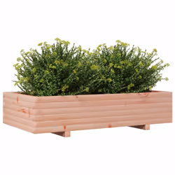 vidaXL Garden Planter 110x60x26.5 cm Solid Wood Douglas