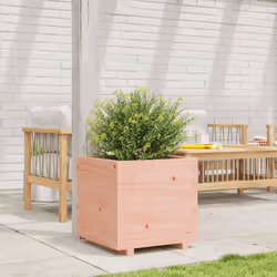 vidaXL Garden Planter Outdoor Flower Pot Patio Planter Pot Solid Wood Douglas