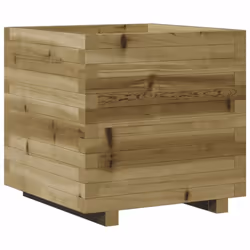 vidaXL Garden Planter Outdoor Flower Pot Planter Pot Impregnated Wood Pine - Additional view 6