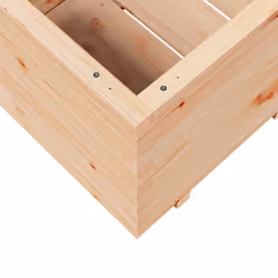 vidaXL Garden Planter Outdoor Flower Pot Patio Planter Pot Solid Wood Pine - Additional view 7
