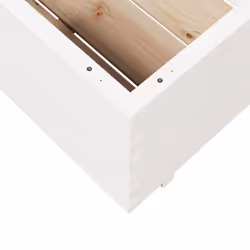 vidaXL Garden Planter Outdoor Flower Pot Planter Pot White Solid Wood Pine - Additional view 7