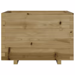 vidaXL Garden Planter Outdoor Flower Pot Planter Pot Impregnated Wood Pine - Additional view 4