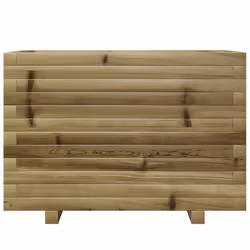 vidaXL Garden Planter Outdoor Flower Pot Planter Pot Impregnated Wood Pine - Additional view 4