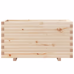 vidaXL Garden Planter Outdoor Flower Pot Patio Planter Pot Solid Wood Pine - Additional view 4