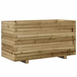 vidaXL Garden Planter Outdoor Flower Pot Planter Pot Impregnated Wood Pine - Additional view 6