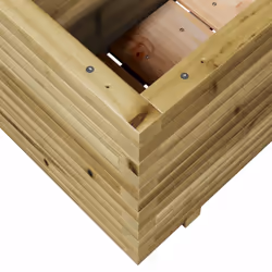 vidaXL Garden Planter Outdoor Flower Pot Planter Pot Impregnated Wood Pine - Additional view 7