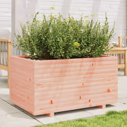 vidaXL Garden Planter Outdoor Flower Pot Patio Planter Pot Solid Wood Douglas