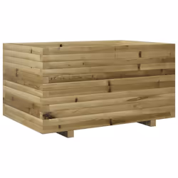 vidaXL Garden Planter Outdoor Flower Pot Planter Pot Impregnated Wood Pine - Additional view 6