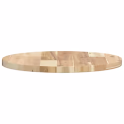 vidaXL Table Top Replacement Desktop Dining Table Top Round Solid Wood Acacia - Additional view 5