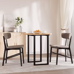 vidaXL Table Top Replacement Desktop Dining Table Top Round Solid Wood Acacia